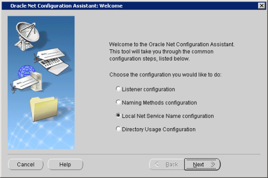 Oracle Net Configuration Assistant_ Welcome
