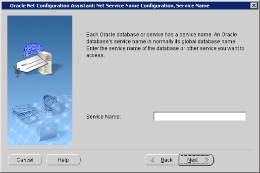 Oracle Net Configuration Assistant_ Net Service Name Configuration, Service Name